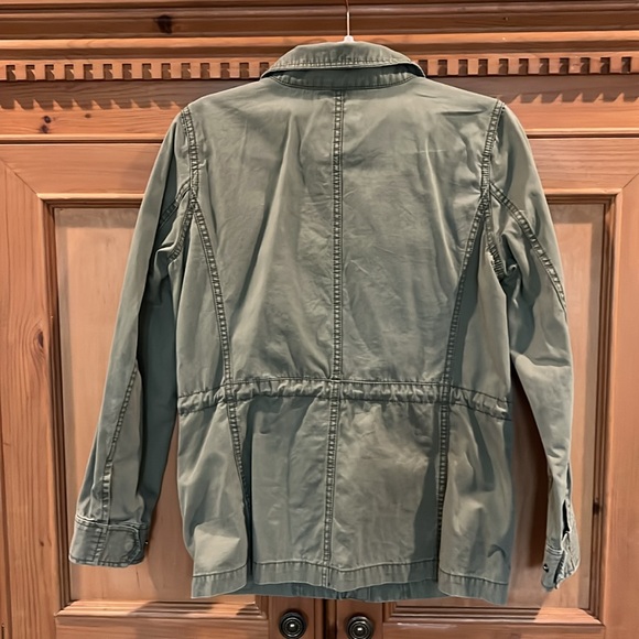 Madewell Olive Green Utility Jacket - Picture 4 of 9